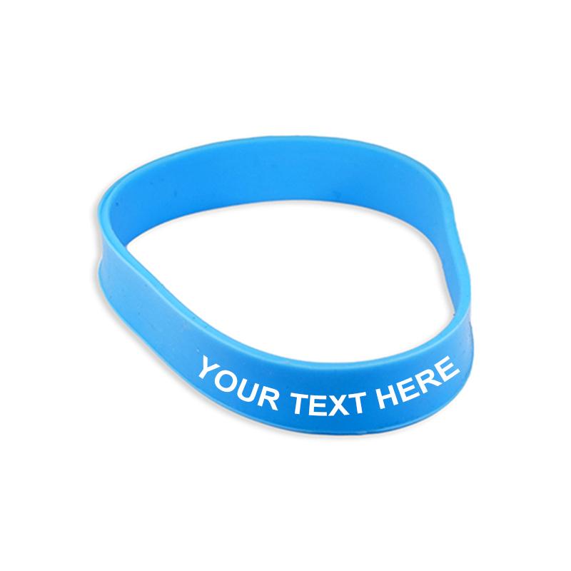 Wrist band with Logo - Sky Blue